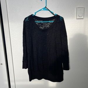 Torrid vintage lace shirt